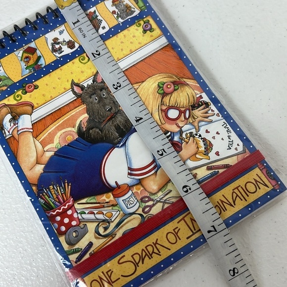 Mary Engelbreit “One Spark of Imagination” Spiral Notebook 2012 New in Package - Picture 6 of 6